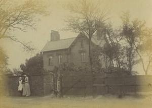 United Kingdom Manchester Clayton a House Old Photo 1875