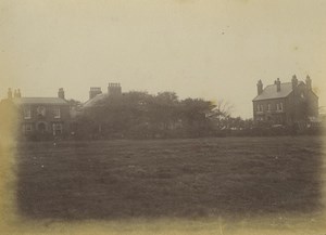 United Kingdom Manchester Clayton Houses Field Old Photo 1875