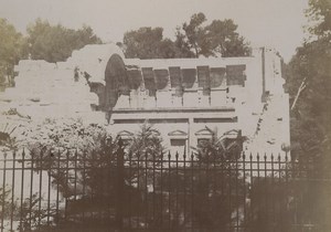 France Nimes Temple de Diane Diana Temple Old Photo 1890