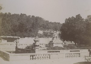 France Nimes Jardins de la Fontaine Fountain Gardens Old Photo 1890