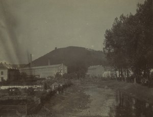 Belgium Malmedy Steinbach Paper Mill ? Old Photo 1890