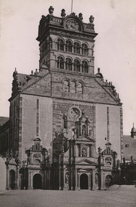 Germany Trier Treves MatthiasKirche Old Photo Cabinet card 1890