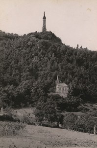 Germany Trier Treves Chapel Mariensäule Old Photo Cabinet card 1890