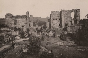 Germany Trier Treves Royal Palace ruins Old Photo Cabinet card 1890