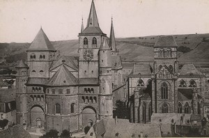 Germany Trier Treves Cathedral & Liebfrauenkirche Old Photo Cabinet card 1890