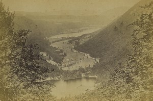 France Gerardmer Retournemer Longemer Lakes Old Photo Cabinet card Neurdein 1890