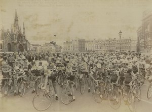 Photo stage 2 of the Tour de France 1975 Departure Roubaix Amiens Cycling