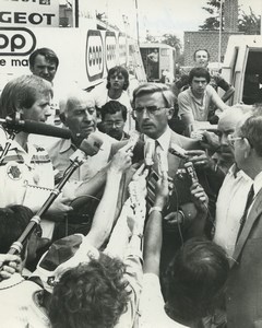 Photo canceled stage 5 of the Tour de France 1982 Fontaine JM Lemaire Cycling