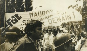 Photo stage 6 Tour de France 1982 Lille Demonstration Cycling