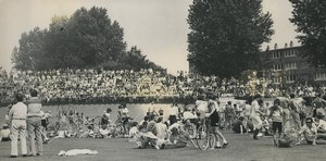 Photo Stage 6 of the Tour de France 1985 Roubaix Riders Before Start Cycling