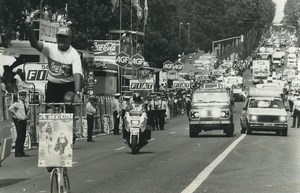 Photo Stage 4 Tour de France 1989 Wasquehal Advertising caravan Cycling