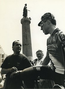 Photo stage 1 Tour de France 1994 Lille before start Festina Cycling