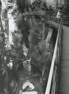 France Gorges du Fier Photographic Study Old Deplechin Photo 1990