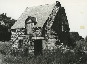 France Photographic Study Stone House Ruins Old Deplechin Photo 1970 #1