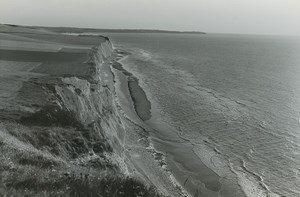 France Etretat Photographic Study Cliffs Seaside Old Deplechin Photo 1970 #1