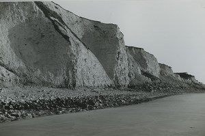 France Etretat Photographic Study Cliffs Seaside Old Deplechin Photo 1970 #2