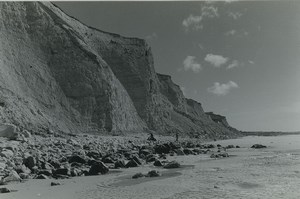 France Etretat Photographic Study Cliffs Seaside Old Deplechin Photo 1970 #3