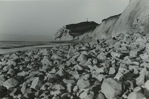 France Etretat Photographic Study Cliffs Seaside Old Deplechin Photo 1970 #4