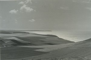 France Etretat Photographic Study Fields Seaside Old Deplechin Photo 1970 #2