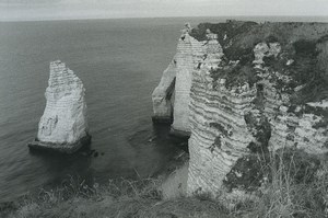 France Etretat Photographic Study Cliffs Seaside Old Deplechin Photo 1970 #6