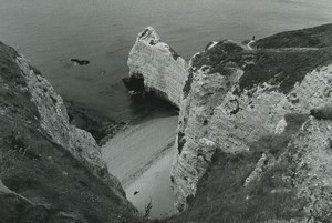 France Etretat Photographic Study Cliffs Seaside Old Deplechin Photo 1970 #8