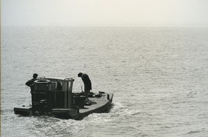 France Oleron? Photographic Study Fishing Boat Old Deplechin Photo 1970