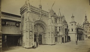 France Paris World Fair Rue des Nations Portugal pavilion Old Photo 1878