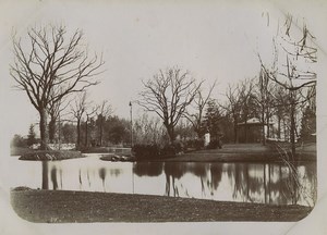 France Pyrenees Pau Lake Lac Parc Beaumont Park Old Photo 1900