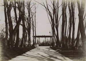 France Pyrenees Pau Parc Beaumont park Entrance Old Photo 1900