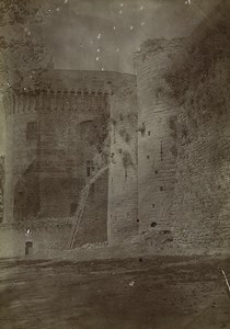 France Dinan Castle of Duchess Anne Chateau Old Photo 1900