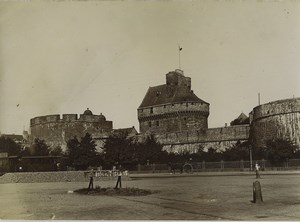 France Saint Malo Quiqu'en-grogne city walls Old Photo 1900