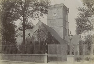 Bailiwick of Jersey Saint Helier anglican church Old Photo 1900