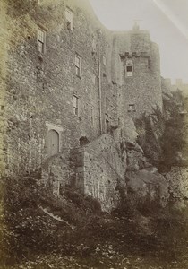 Bailiwick of Jersey Mont Orgueil castle courtyard Old Photo 1900