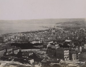 France Marseille panorama Old Photo 1900