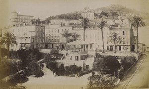 France Hyeres place des Hotels Old Photo Boissonnas 1900