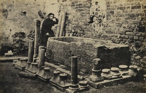 Italy Verona the tomb of Juliet Old Photo 1890