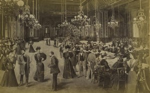 Monaco Monte Carlo Casino game room Old Gilletta Photo 1890