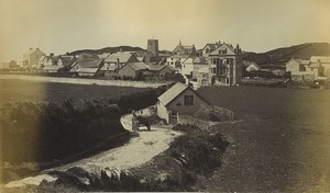 United Kingdom Devon Mortehoe panorama Old Photo 1890