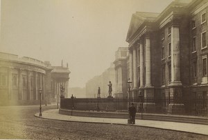 Dublin Bank of Ireland Trinity College & Rostrevor Co Down 2 Old Photos 1890