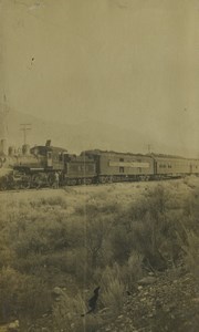 Canada BC Kamloops? Train Allen Commandery No 20 KT Allentown Old Photo 1904