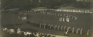 USA Boston Medieval Pageant Costumes panorama Old Photo Partridge 1904