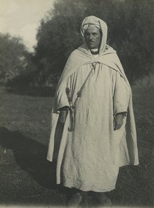 Algeria Daily life Man in Local Clothing Old Photo 1930