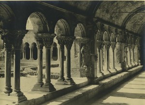 France Arles Church of Sainte Trophime Cathedral Cloister Gallery Old Photo 1947