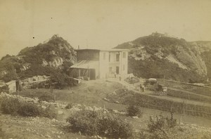 France Savoie near Aix les Bains? Old Cabinet Photo Brun 1890