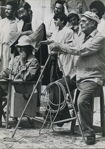 Belgium Italian Film Director Roberto Rossellini Old Photo 1970