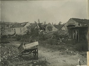 France Reims WWI Factory Destruction Old Photo Wentzell 1919 #6