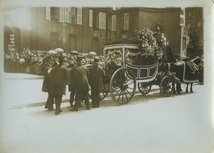 France Paris Academician Henry Roujon Funeral Old Rol Photo 1914