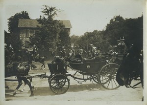 France Raymond Poincaré President's coach Beaudemoulin? Old Rol Photo 1913