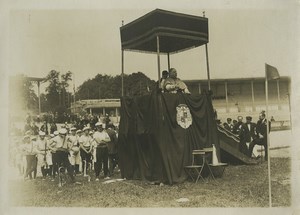 France near Antony? Religious Festival Marching Band? Old Lemesle Photo 1905