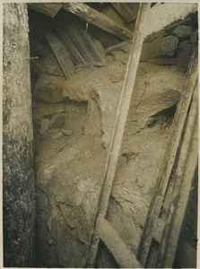 Underground Paris sewers catacombs construction Old Photo 1932 #02